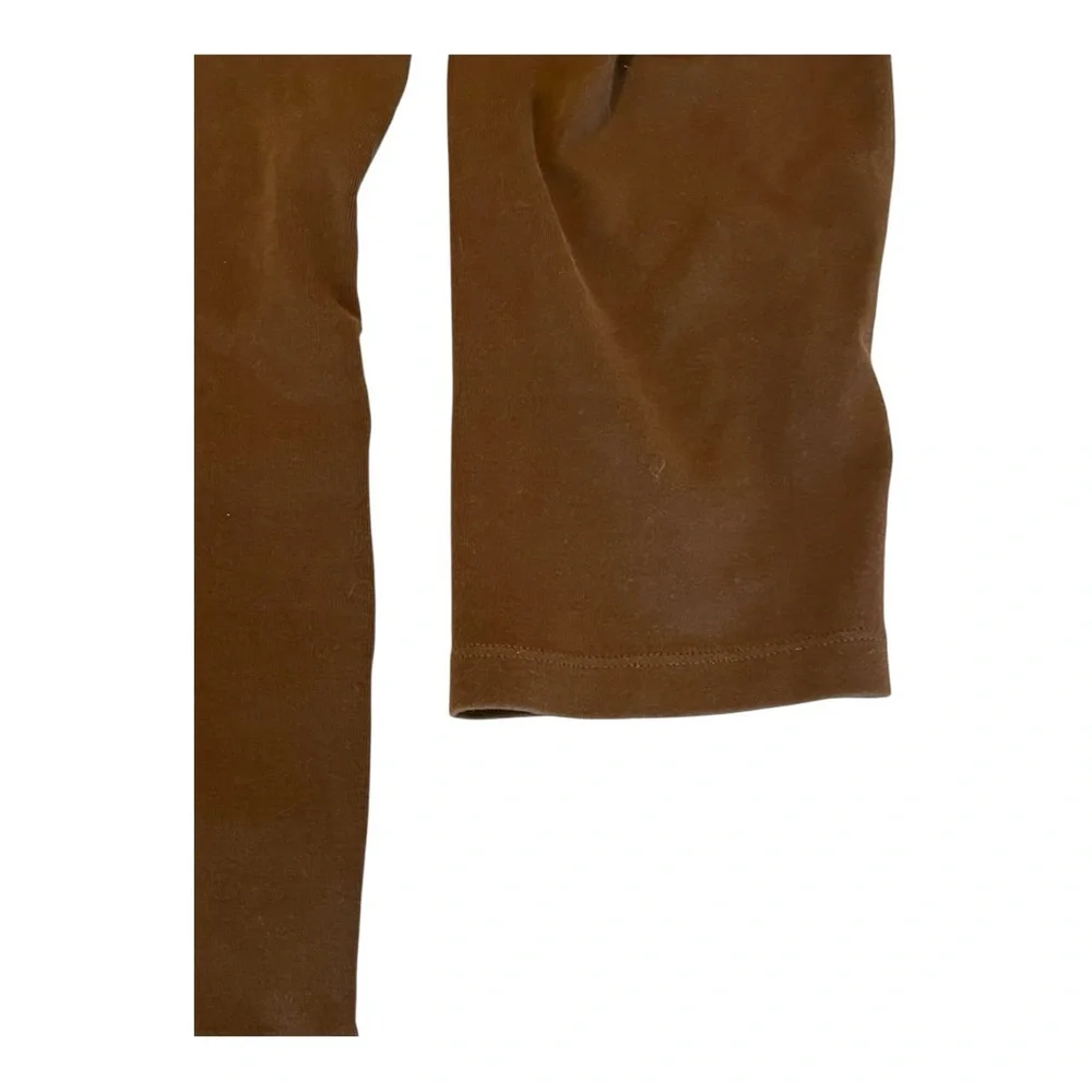 Banana Republic Brown Pima‎ Cotton Long Sleeve Pullover Shirt Men’s Size Xl